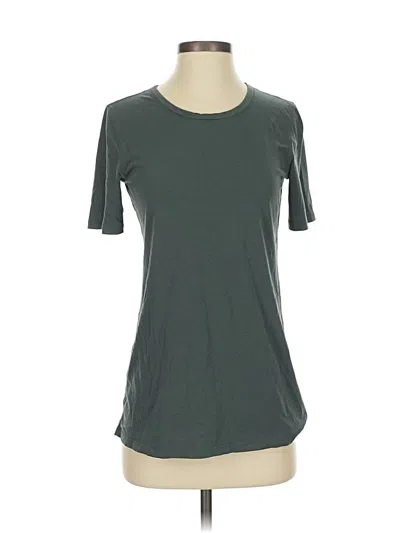 Pre-owned Lululemon Athletica Short Sleeve T-shirt In Green
