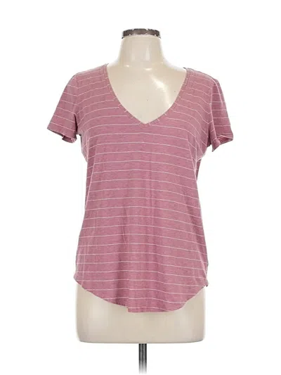 Pre-owned Lululemon Athletica Short Sleeve T-shirt In Pink