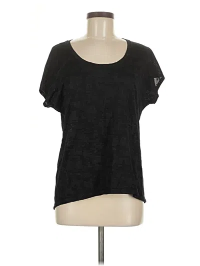 Pre-owned Lululemon Athletica Short Sleeve T-shirt In Black