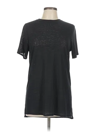 Pre-owned Lululemon Athletica Short Sleeve T-shirt In Black