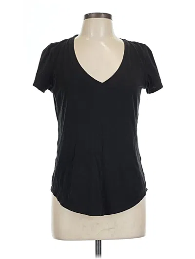 Pre-owned Lululemon Athletica Short Sleeve T-shirt In Black