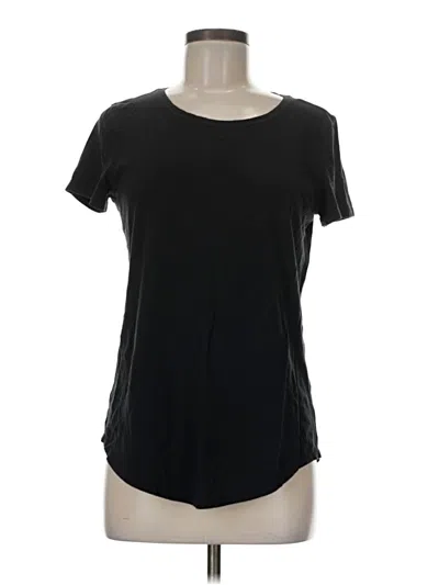 Pre-owned Lululemon Athletica Short Sleeve T-shirt In Black