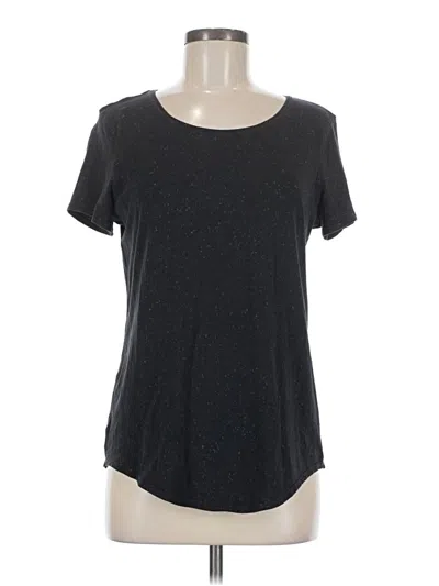 Pre-owned Lululemon Athletica Short Sleeve T-shirt In Black