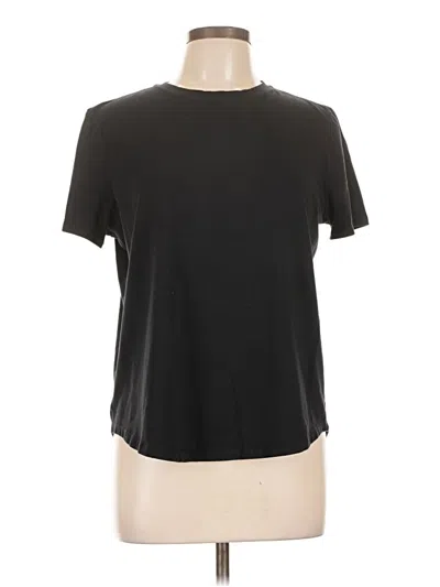 Pre-owned Lululemon Athletica Short Sleeve T-shirt In Black