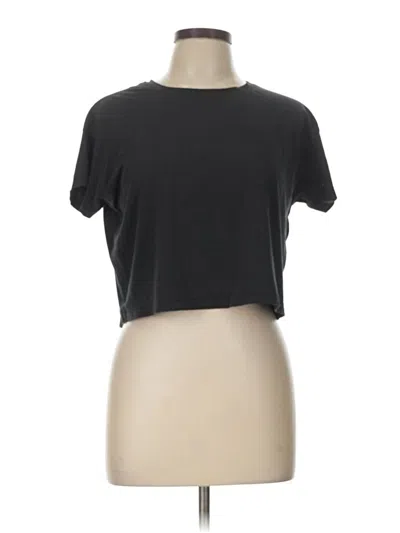 Pre-owned Lululemon Athletica Short Sleeve T-shirt In Black