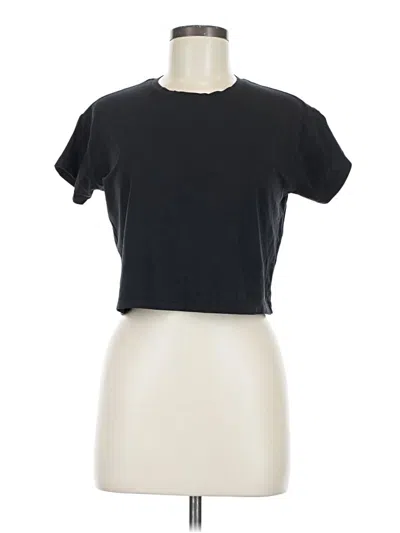 Pre-owned Lululemon Athletica Short Sleeve T-shirt In Black