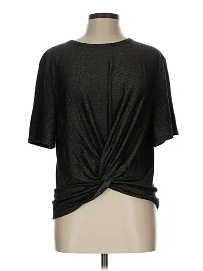 Pre-owned Lululemon Athletica Short Sleeve T-shirt In Black