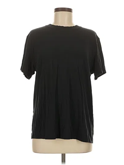 Pre-owned Lululemon Athletica Short Sleeve T-shirt In Black