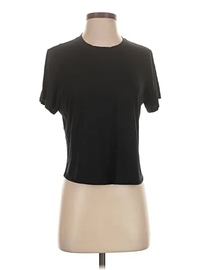 Pre-owned Lululemon Athletica Short Sleeve T-shirt In Black
