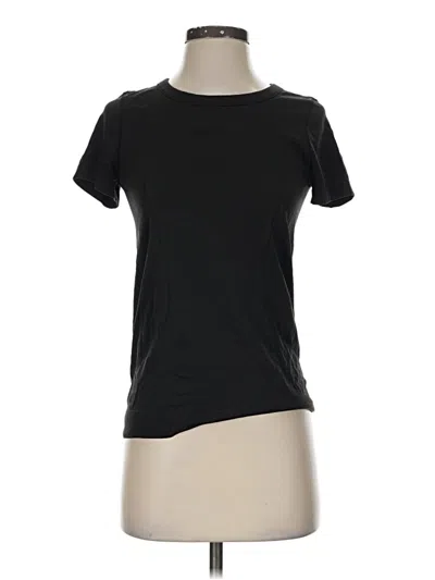 Pre-owned Lululemon Athletica Short Sleeve T-shirt In Black
