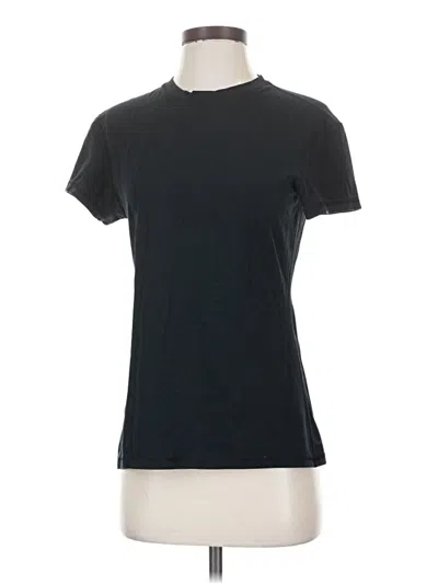 Pre-owned Lululemon Athletica Short Sleeve T-shirt In Black