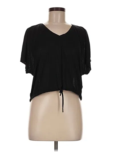 Pre-owned Lululemon Athletica Short Sleeve T-shirt In Black
