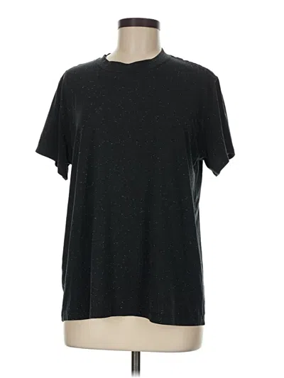 Pre-owned Lululemon Athletica Short Sleeve T-shirt In Black