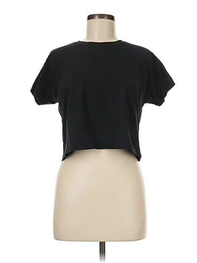 Pre-owned Lululemon Athletica Short Sleeve T-shirt In Black