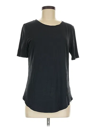 Pre-owned Lululemon Athletica Short Sleeve T-shirt In Black