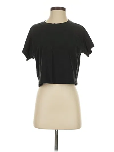 Pre-owned Lululemon Athletica Short Sleeve T-shirt In Black