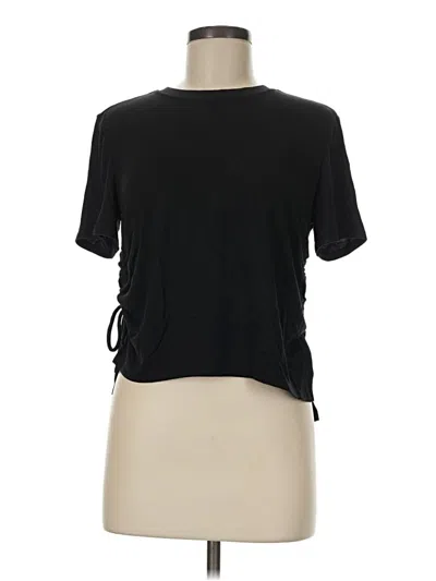 Pre-owned Lululemon Athletica Short Sleeve T-shirt In Black