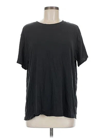 Pre-owned Lululemon Athletica Short Sleeve T-shirt In Black