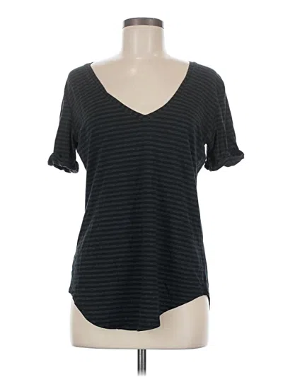 Pre-owned Lululemon Athletica Short Sleeve T-shirt In Black