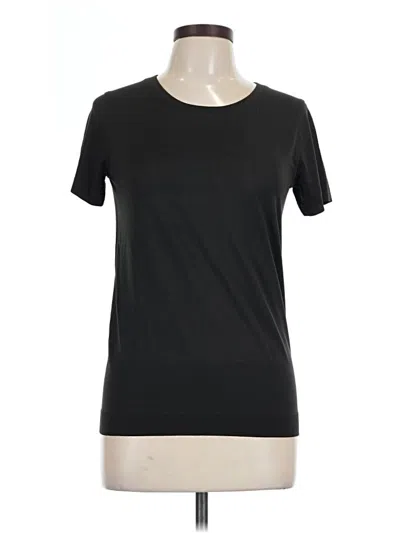 Pre-owned Lululemon Athletica Short Sleeve T-shirt In Black