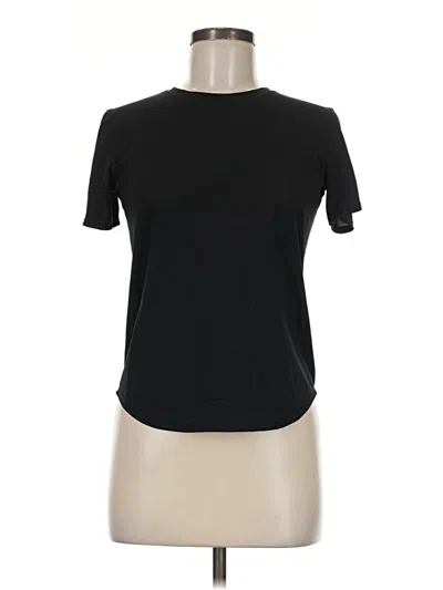 Pre-owned Lululemon Athletica Short Sleeve T-shirt In Black
