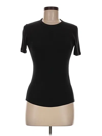 Pre-owned Lululemon Athletica Short Sleeve T-shirt In Black