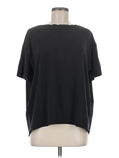 Pre-owned Lululemon Athletica Short Sleeve T-shirt In Black