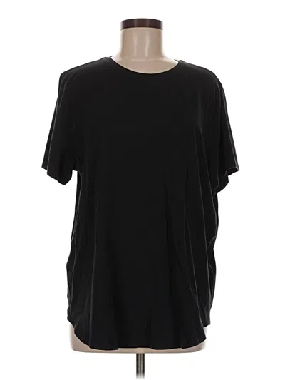 Pre-owned Lululemon Athletica Short Sleeve T-shirt In Black