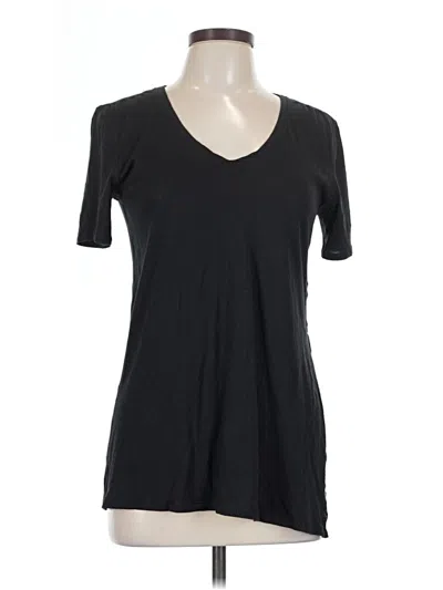 Pre-owned Lululemon Athletica Short Sleeve T-shirt In Black