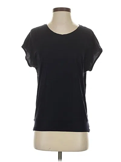 Pre-owned Lululemon Athletica Short Sleeve T-shirt In Blue