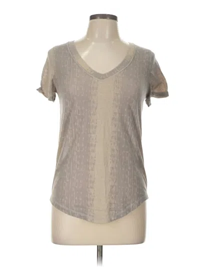 Pre-owned Lululemon Athletica Short Sleeve T-shirt In Gray