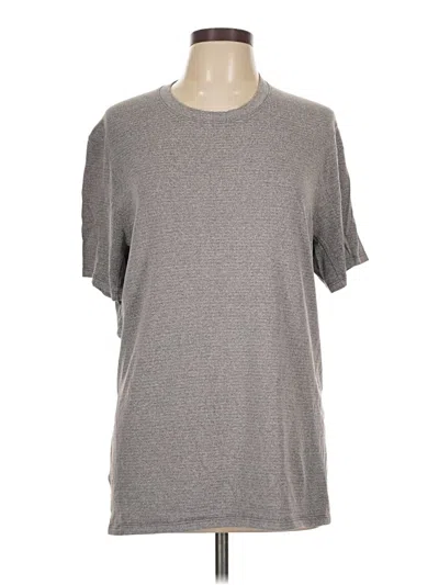 Pre-owned Lululemon Athletica Short Sleeve T-shirt In Gray