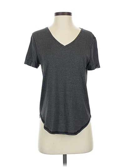Pre-owned Lululemon Athletica Short Sleeve T-shirt In Gray