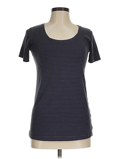 Pre-owned Lululemon Athletica Short Sleeve T-shirt In Gray
