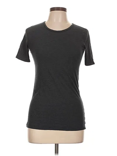 Pre-owned Lululemon Athletica Short Sleeve T-shirt In Gray