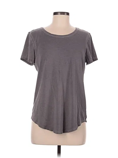 Pre-owned Lululemon Athletica Short Sleeve T-shirt In Gray