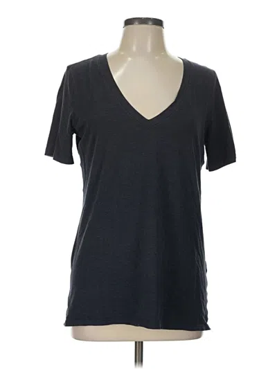 Pre-owned Lululemon Athletica Short Sleeve T-shirt In Gray