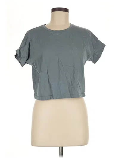 Pre-owned Lululemon Athletica Short Sleeve T-shirt In Gray