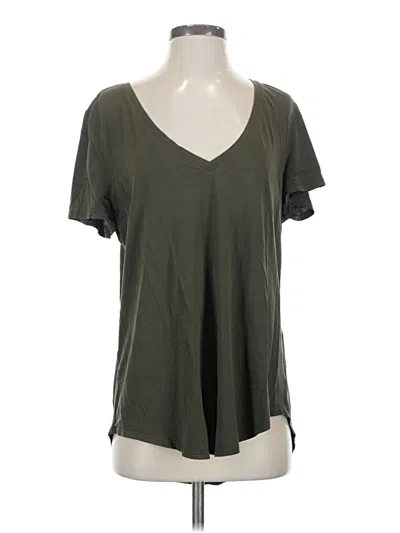 Pre-owned Lululemon Athletica Short Sleeve T-shirt In Green