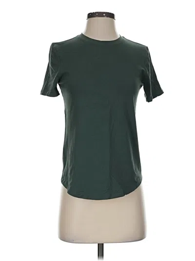 Pre-owned Lululemon Athletica Short Sleeve T-shirt In Green