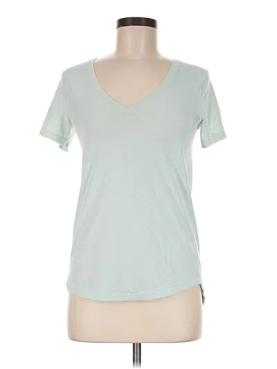 Pre-owned Lululemon Athletica Short Sleeve T-shirt In Green