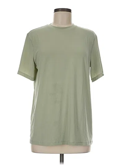 Pre-owned Lululemon Athletica Short Sleeve T-shirt In Green