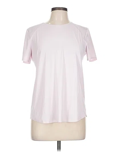 Pre-owned Lululemon Athletica Short Sleeve T-shirt In Pink
