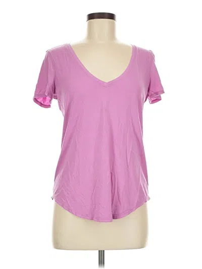 Pre-owned Lululemon Athletica Short Sleeve T-shirt In Pink