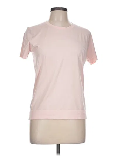 Pre-owned Lululemon Athletica Short Sleeve T-shirt In Pink