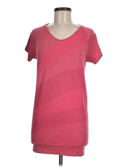 Pre-owned Lululemon Athletica Short Sleeve T-shirt In Pink