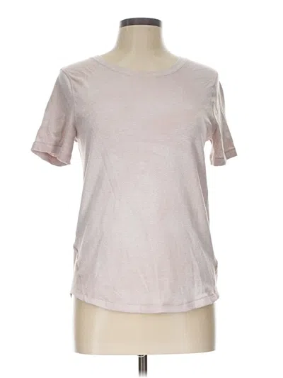 Pre-owned Lululemon Athletica Short Sleeve T-shirt In Pink