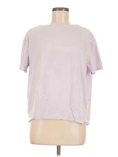 Pre-owned Lululemon Athletica Short Sleeve T-shirt In Purple
