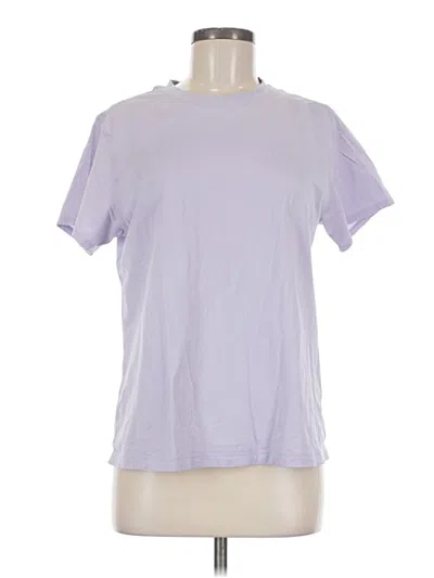 Pre-owned Lululemon Athletica Short Sleeve T-shirt In Purple