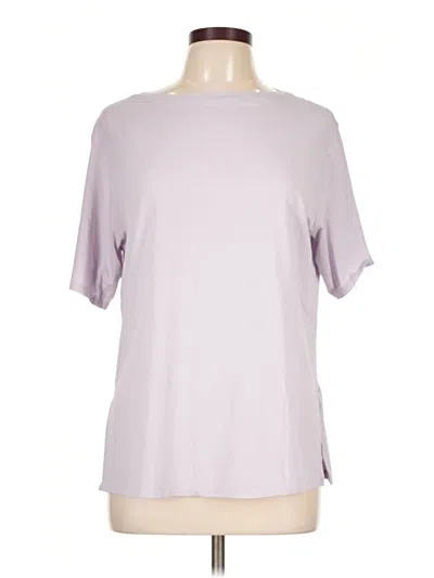 Pre-owned Lululemon Athletica Short Sleeve T-shirt In Purple